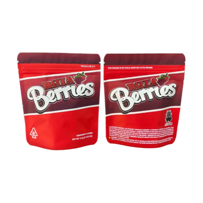 Berries Mylar Bags - Set of 50