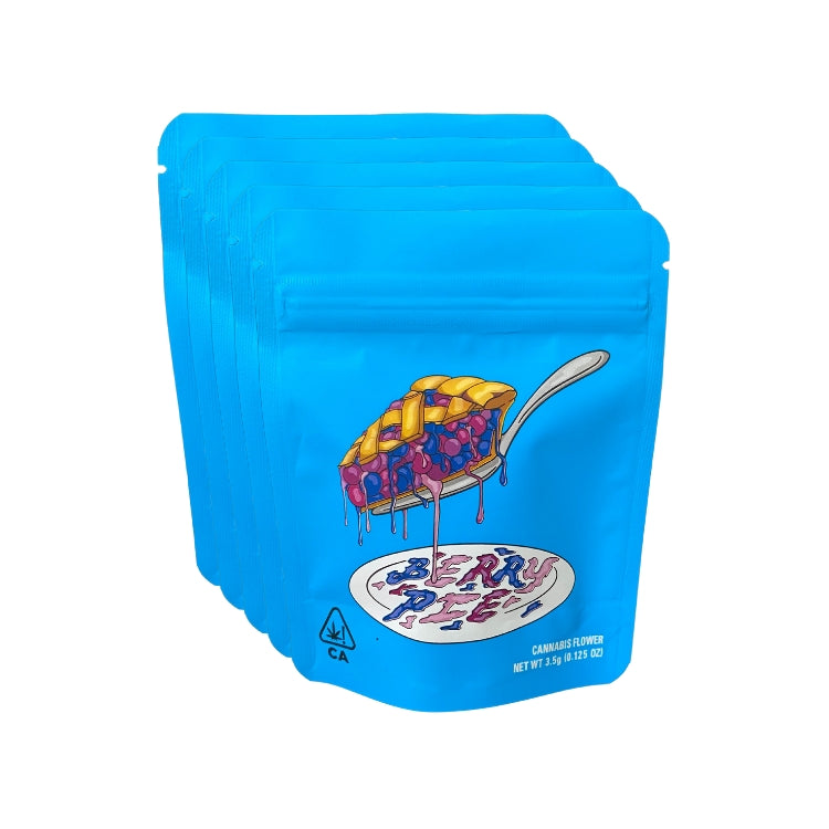 Berry Pie Mylar Bags - Set of 50