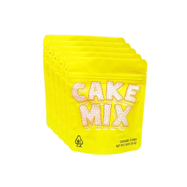 Cake Mix Mylar Bags - Set of 50