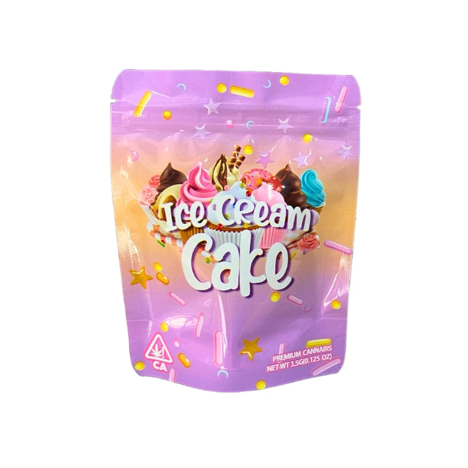 Ice Cream Cake Mylar Bags - Set of 50