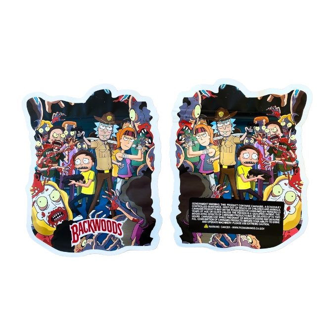 R & M Zombie Battle Mylar Bags - Set of 50