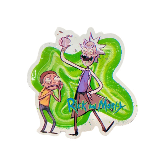 Rick & Morty Dimension Portal Mylar Bags - Set of 50