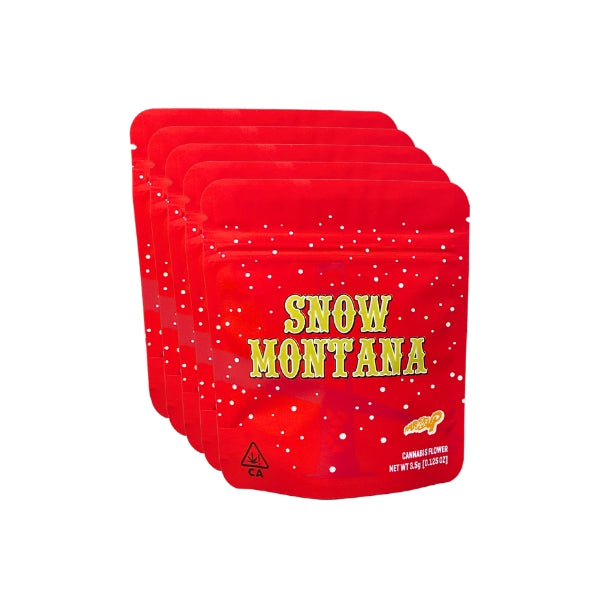 Snow Montana Mylar Bags - Set of 50