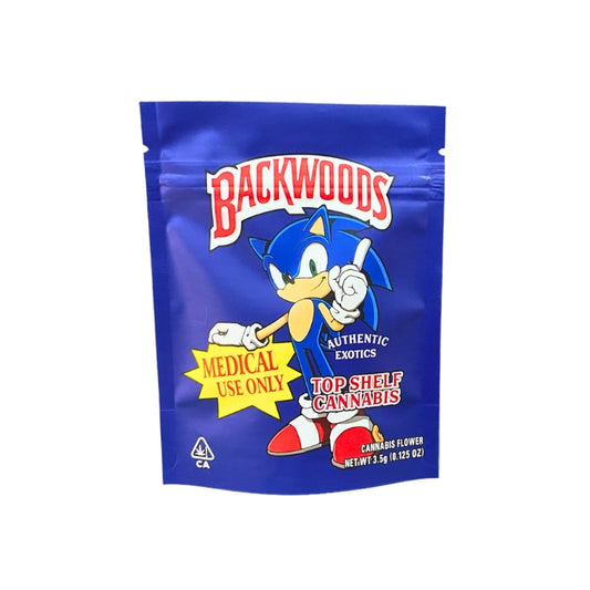 Sonic Backwoods Mylar Bags - Set of 50