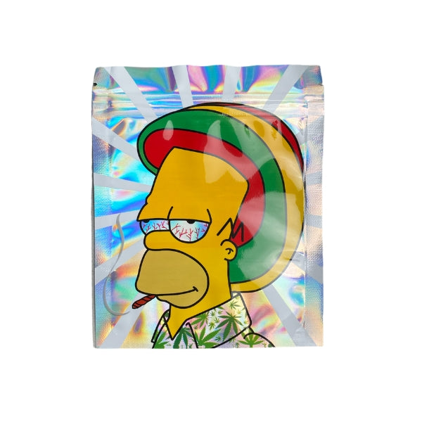 Rasta Homer Mylar Bags