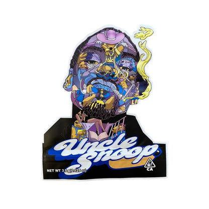 Uncle Snoop Mylar Bags - Set of 50