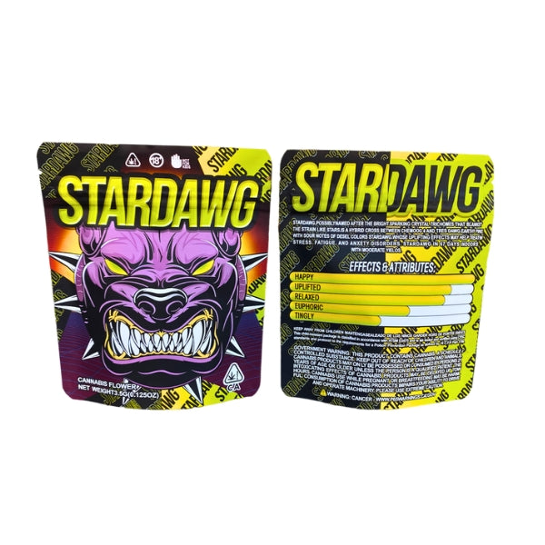 Star Dawg Mylar Bags