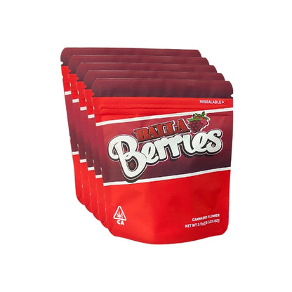 Berries Mylar Bags - Set of 50