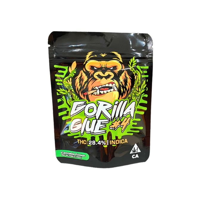 Gorilla Glue Mylar Bag - Sample