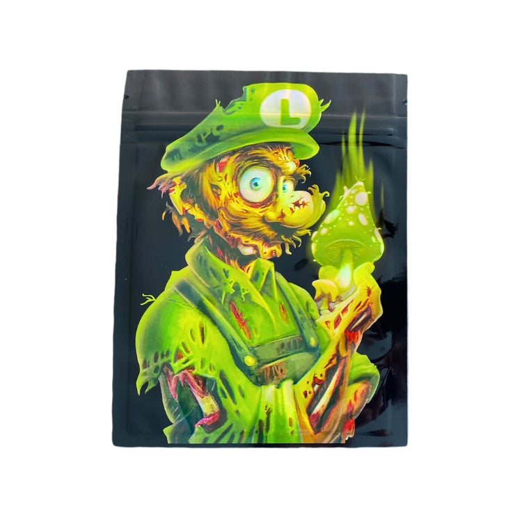 Mario Bros Mylar Bags - Set of 50