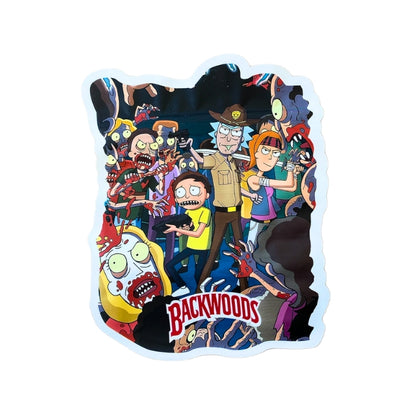 R & M Zombie Battle Mylar Bags - Set of 50