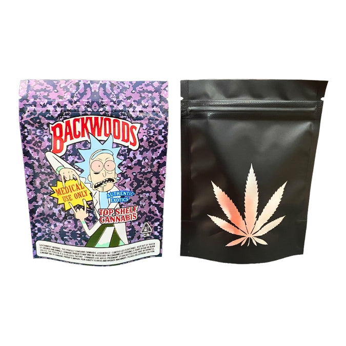 Rick Backwoods Mylar Bags - Set of 50