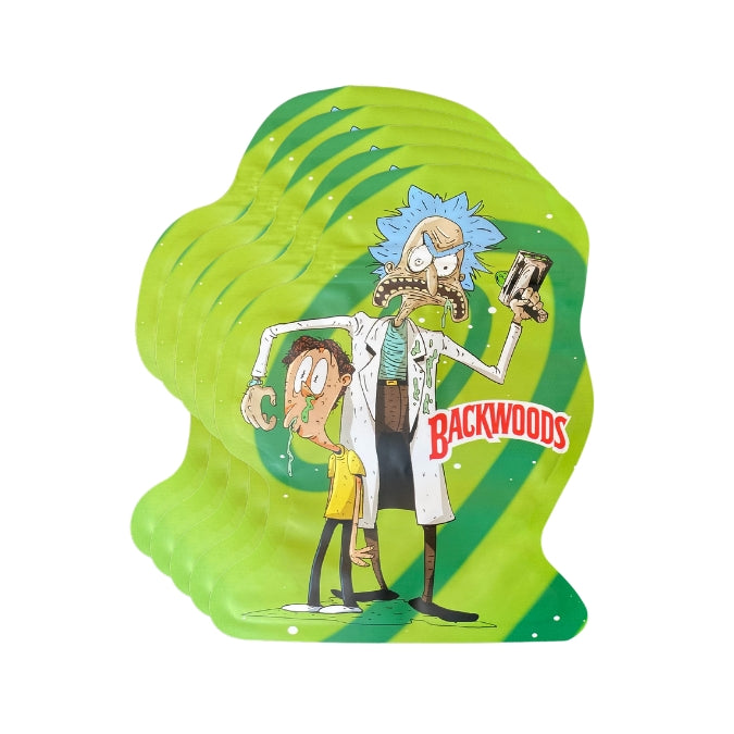 Rick & Morty Backwoods Mylar Bags - Set of 50