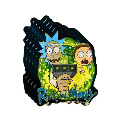 Rick & Morty Portal Mylar Bags