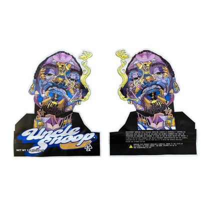 Uncle Snoop Mylar Bags - Set of 50