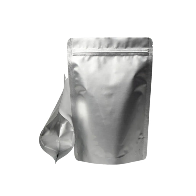 Silver Stand Up Pouches – Sets of 50 – Various Sizes